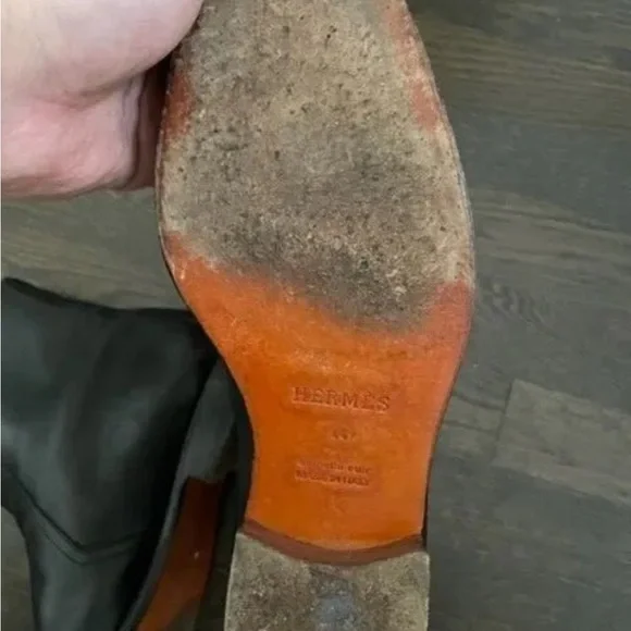 Looking at a pair of dress boots by Hermes size 44 11 Italy Hermes | Shoes | Looking At A Pair Of Dress Boots By Hermes  main image 4